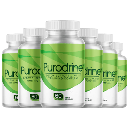 Purodrine Reviews: A Closer Look at This All-Natural Detox Supplement Purodrine 6bottlesSquare
